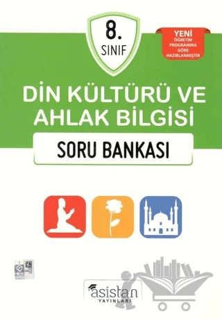 8. Sınıf Din Kültürü ve Ahlak Bilgisi Soru Bankası – Kolektif – Asistan Yayınları kitap kapağı