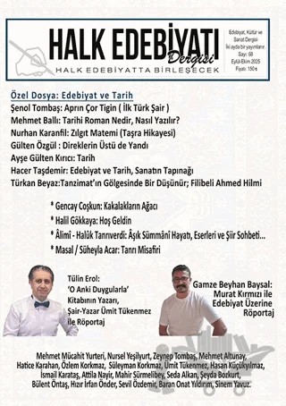 Halk Edebiyatı Dergisi: 68 Eylül-Ekim 2025 – Halk Edebiyatı Dergisi Yayınları kitap kapağı