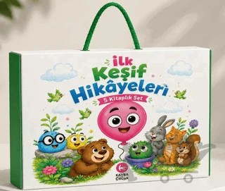İlk Keşif Hikayeleri - 5 Kitap – Ayşenur Bağmen – Kayra Çocuk kitap kapağı