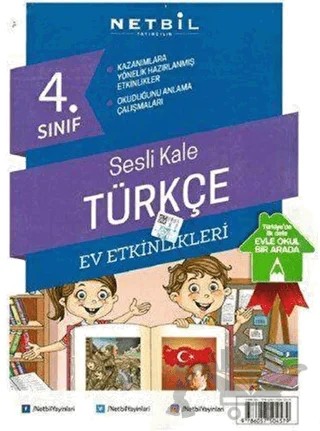 4. Sınıf Sesli Kale Eğitim Seti – Kolektif – Netbil Yayıncılık kitap kapağı