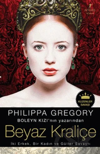 Beyaz Kraliçe – Philippa Gregory – Artemis Yayınları kitap kapağı