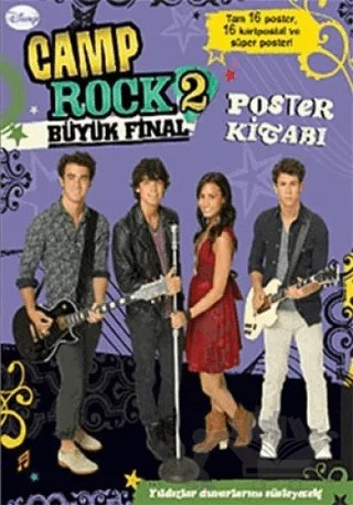 Camp Rock 2 - Büyük Final Poster Kitabı – Kolektif – Doğan Egmont Yayıncılık kitap kapağı