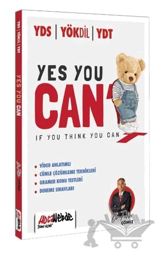 Hoca Webde YDS YÖKDİL YDT Yes You Can – Fatih Çömez – HocaWebde Yayınları kitap kapağı