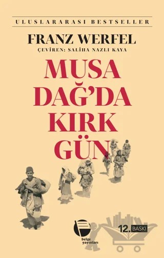 Musa Dağ’da Kırk Gün – Franz Werfel – Belge Yayınları kitap kapağı