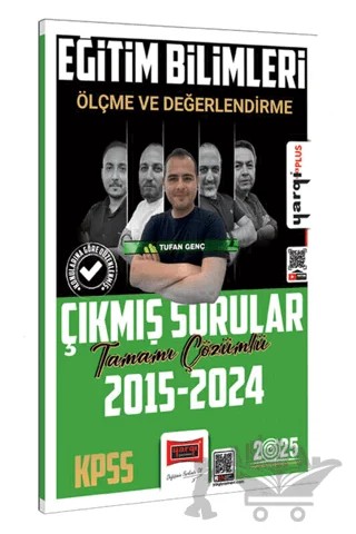 2025 KPSS Eğitim Bilimleri Ölçme ve Değerlendirme Tamamı Çözümlü Çıkmış Sorular – Kolektif – Yargı Yayınevi kitap kapağı