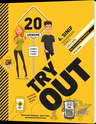 6. Sınıf Try Out 20 Deneme – Kolektif – Speed Up Publishing kitap kapağı