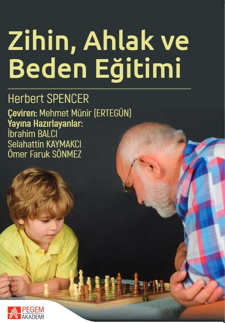 Zihin, Ahlak ve Beden Eğitimi – Herbert Spencer – Pegem Akademi Yayıncılık kitap kapağı