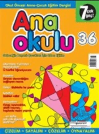 Anaokulu Sayı: 36 Anne-Çocuk Eğitim Dergisi – Boyut Yayın Grubu kitap kapağı