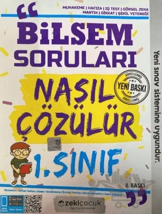 1. Sınıf Bilsem Soruları Nasıl Çözülür – Kolektif – Zekiçocuk Eğitici Kitaplar kitap kapağı