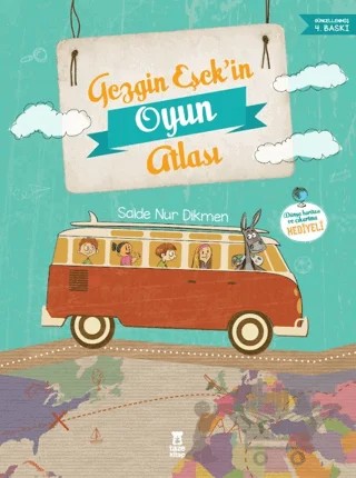 Gezgin Eşek'in Oyun Atlası – Saide Nur Dikmen – Taze Kitap kitap kapağı