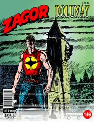 Zagor Dolunay Sayı: 146 – Lal Kitap kitap kapağı