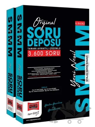 Yargı Yayınları 2023 SMMM Orjinal Tamamı Ayrıntılı Çözümlü Soru Deposu (2 Cilt) – Kolektif – Yargı Yayınevi kitap kapağı