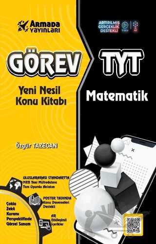 Görev TYT Matematik Yeni Nesil Konu Kitabı – Özgür Tazecan – Armada Yayınları kitap kapağı