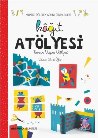 KAĞIT ATÖLYESİ – l'atelier Terrains Vagues – Nobel Çocuk kitap kapağı