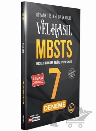 Velhasıl MBSTS Tamamı Çözümlü 7 Deneme – Kolektif – DDY Yayınları kitap kapağı