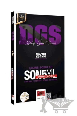 2025 DGS VİP Sayısal-Sözel Yetenek Tamamı Çözümlü Son 5 Yıl Çıkmış Sorular – Kolektif – Yargı Yayınevi kitap kapağı