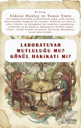 Laboratuvar Mutluluğu Mu Gönül Hakikati Mi? – Aldous Huxley – Serüven Yayınevi kitap kapağı
