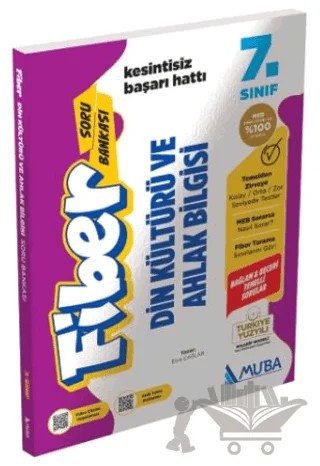 7. Sınıf Din Kültürü ve Ahlak Bilgisi Fiber Soru Bankası – Esra Çağlar – Muba Yayınları kitap kapağı