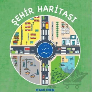 Şehir Haritası – Kolektif – Multibem Yayınları kitap kapağı