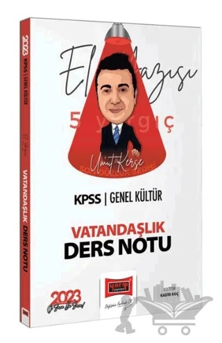 Yargı Yayınları 2023 KPSS Genel Kültür Son Düzlük El Yazısı İle Vatandaşlık Ders Notu – Umut Kerse – Yargı Yayınevi kitap kapağı