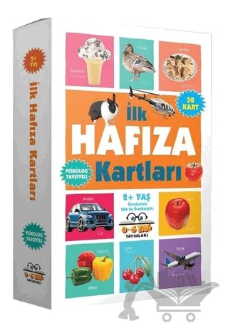 İlk Hafıza Kartları – Kolektif – 0-6 Yaş Yayınları kitap kapağı