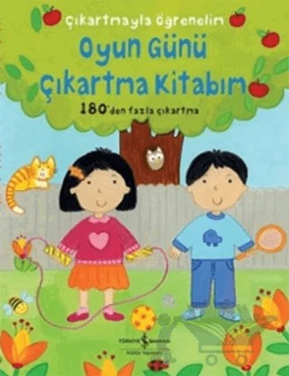 Oyun Günü Çıkartma Kitabım – Felicity Brooks – İş Bankası Kültür Yayınları kitap kapağı