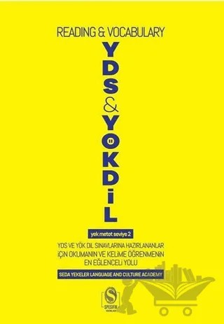 YDS & YÖKDİL (Reading&Vocabulary) - Yek Metot Seviye 2 – Seda Yekeler – Spesifik Yayınları kitap kapağı