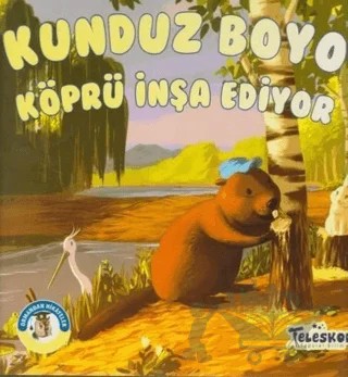 Kunduz Boyo Köprü İnşa Ediyor - Ormandan Hikayeler – Kolektif – Teleskop Popüler Bilim kitap kapağı