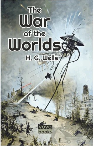The War of Worlds – H. G. Wells – Vova Yayınları kitap kapağı