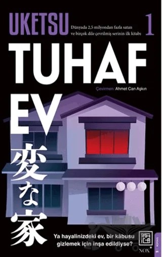 Tuhaf Ev – Uketsu – Athica Yayınları kitap kapağı