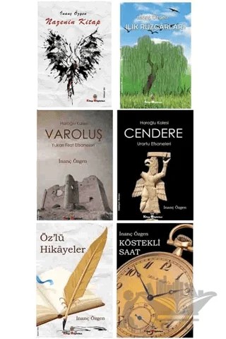 İnanç Özgen Kitapları (6 Kitap Set) – İnanç Özgen – Kitap Müptelası Yayınları kitap kapağı
