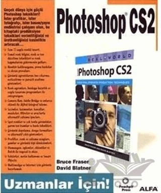 Photoshop CS2 Uzmanlar İçin – Bruce Fraser – Alfa Yayınları kitap kapağı