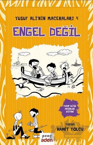 Engel Değil – Hamit Yolcu – Aden Yayıncılık kitap kapağı