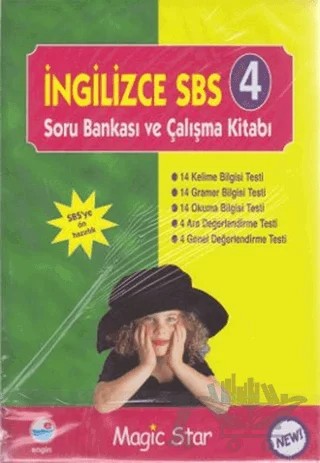 İngilizce SBS 4 - Soru Bankası ve Çalışma Kitabı – Kolektif – Engin Yayınevi kitap kapağı