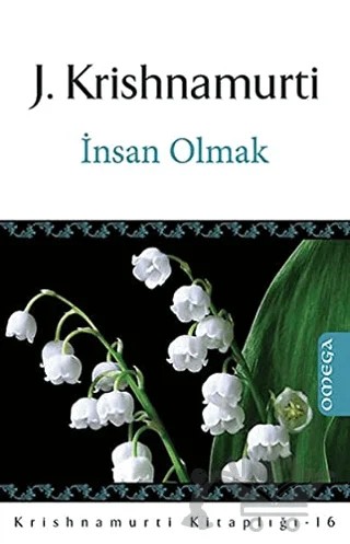 İnsan Olmak – J. Krishnamurti – Omega kitap kapağı