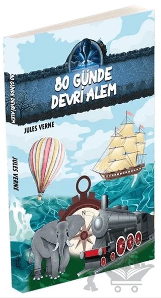 80 Günde Devri Alem – Jules Verne – Kumran Yayınları kitap kapağı