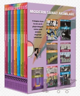 Modern Sanat Akımları (Kutulu Set 14 Kitap) – Kolektif – HayalPerest Kitap kitap kapağı