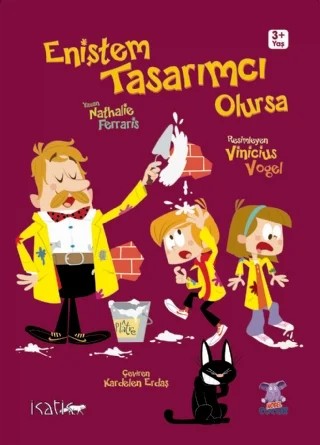ENİŞTEM TASARIMCI OLURSA / Tonton Decorateur – Nathalie Ferraris – Nobel Çocuk kitap kapağı