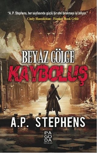 Beyaz Gölge Kayboluş – A. P. Stephens – Pagoda Yayınları kitap kapağı