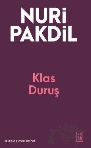 Klas Duruş – Nuri Pakdil – Ketebe Yayınları kitap kapağı