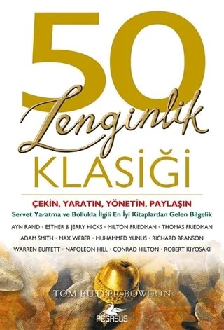 50 Zenginlik Klasiği – Tom Butler-Bowdon – Pegasus Yayınları kitap kapağı