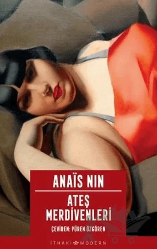 Ateş Merdivenleri – Anais Nin – İthaki Yayınları kitap kapağı