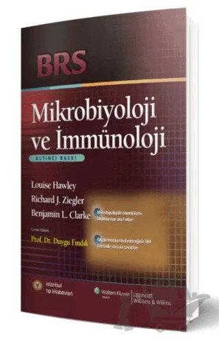 Mikrobiyoloji ve İmmünoloji – Benjamin L. Clarke, Loise Hawley, Richard J. Ziegler – İstanbul Tıp Kitabevi kitap kapağı