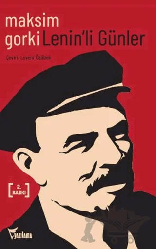 Lenin'li Günler – Maksim Gorki – Yazılama Yayınevi kitap kapağı