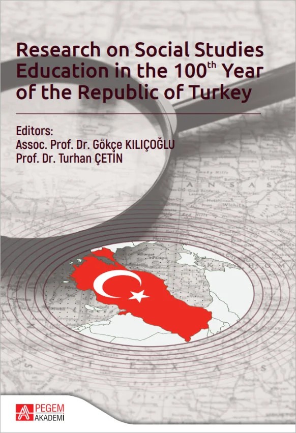 Research on Social Studies Education in the 100 Year of the Republic of Turkey – Pegem Akademi Yayıncılık kitap kapağı