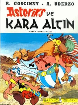 Asteriks ve Kara Altın – Albert Uderzo, Rene Goscinny – Remzi Kitabevi kitap kapağı