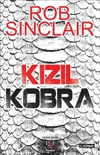 Kızıl Kobra – Rob Sinclair – Panama Yayıncılık kitap kapağı