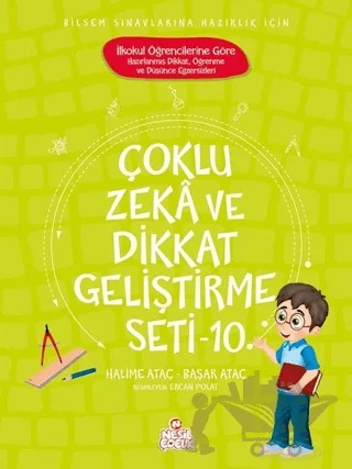 Çoklu Zeka ve Dikkat Geliştirme Seti - 10 – Başar Ataç, Halime Ataç – Nesil Çocuk Yayınları kitap kapağı