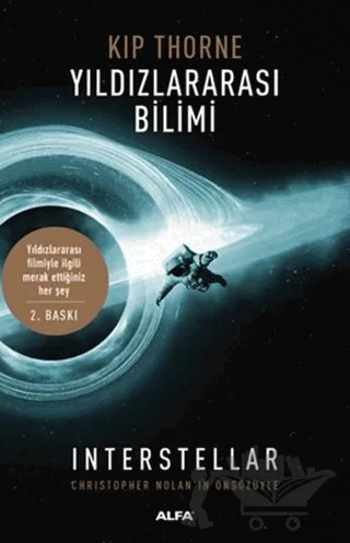 Yıldızlararası Bilimi – Kip Thorne – Alfa Yayınları kitap kapağı