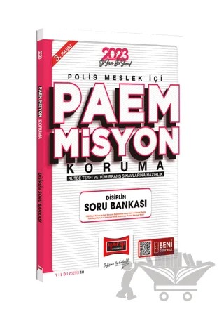 Yargı Yayınları 2023 Yıldız Serisi PAEM Misyon Koruma Rütbe Terfi ve Tüm Branş Sınavlarına Hazırlık Disiplin Soru Bankası – Kolektif – Yargı Yayınevi kitap kapağı